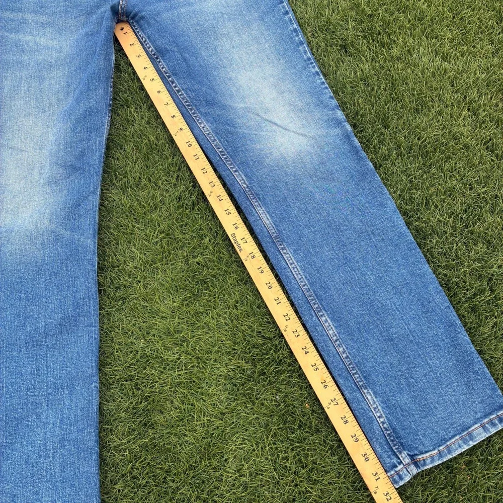 Levis 511 Slim Fit Jeans Mens 37x32 Medium Wash Blue Stretch Denim Pants